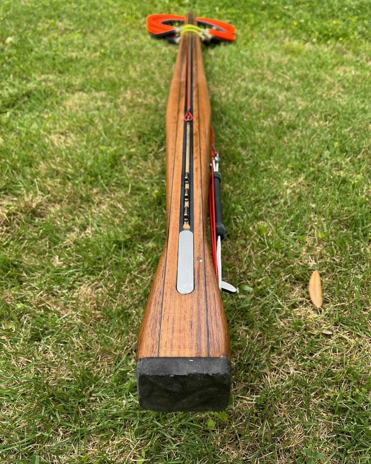 Custom speargun back view