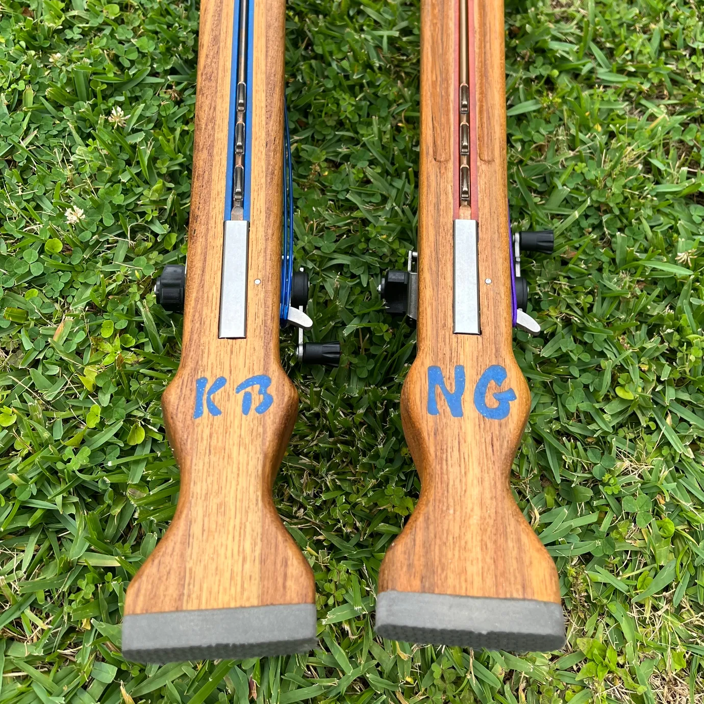 The Mini Roller speargun top view